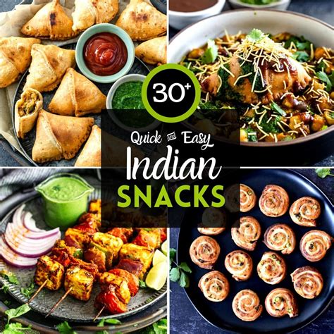 30+ Indian Snacks (Quick, Easy & Healthy) - Spice Cravings