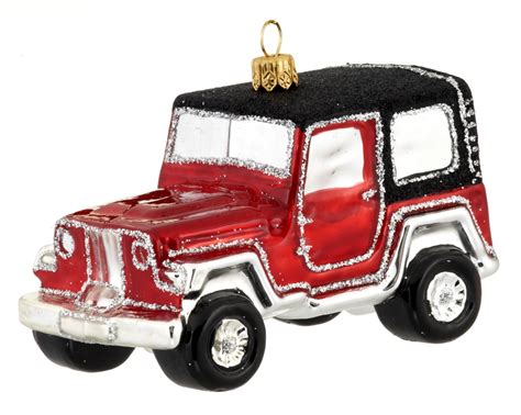 All Terrain Car - Jeep | ChristmasOrnaments.com