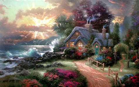 Cottage Desktop Wallpapers - Top Free Cottage Desktop Backgrounds ...