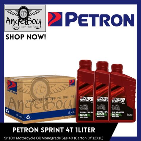 Petron Sprint 4t 1 Liter SR100 WHOLESALE PRICE | Shopee Philippines