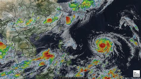 Asia Satellite Map | The weather channel, Caribbean weather, Weather