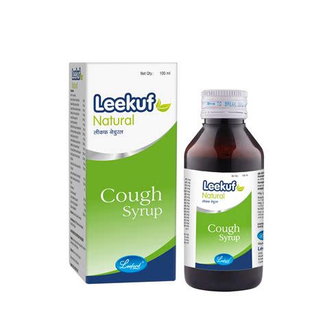 Buy Leekuf Natural Cough Syrup for Cough and Sore Throat Online in ...