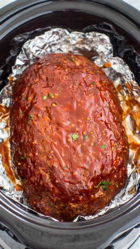 The Best Crockpot Meatloaf [Video] | Recipe | Crockpot meatloaf recipes ...