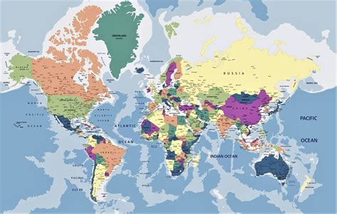 Mapa Mundi Politico Para Colorear Resultado de imagen de mapa mundi ...