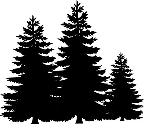 Pine Trees Clip Art at Clker.com - vector clip art online, royalty free ...