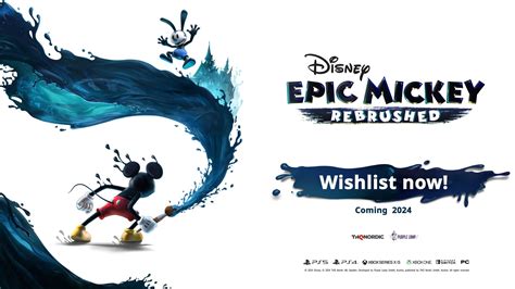 3D Platformer 'Disney Epic Mickey: Rebrushed' Comes to PC and Consoles ...