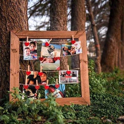 Rustic Clothespin Photo display. Baby shower display. Wedding | Etsy in ...