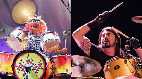 Dave Grohl, Animal Hit the Skins in Epic 'Muppets' Drum Battle ...