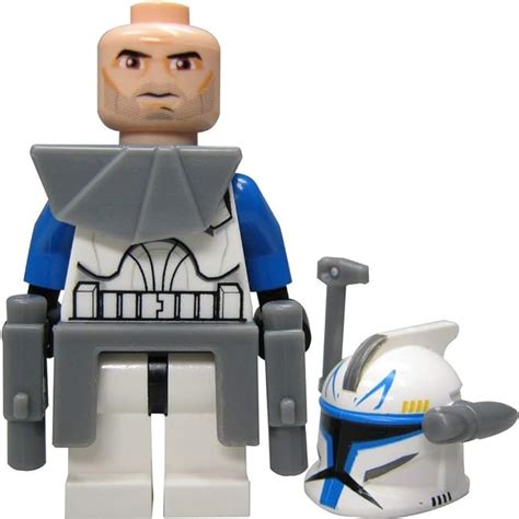 Amazon.com: LEGO Captain Rex (Clone Wars) Star Wars Minifigure 2 Inch ...