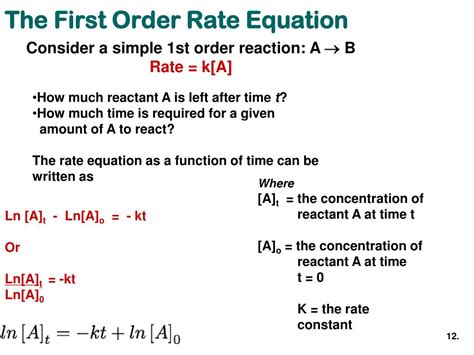 PPT - Rate Laws PowerPoint Presentation, free download - ID:3535289