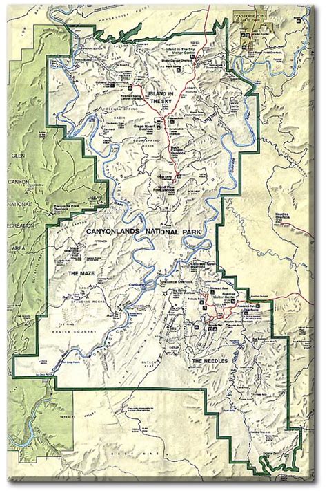 Canyonlands National Park: Climate, Geography, Map (DesertUSA)