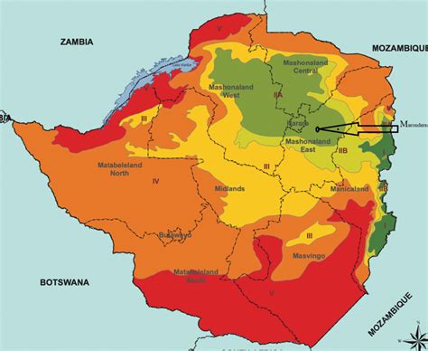 Location of Marondera in Zimbabwe. Source: OCHA (2008) | Download ...