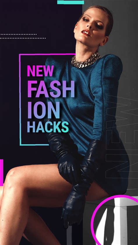 New Fashion Hacks TikTok Cover Design Templates