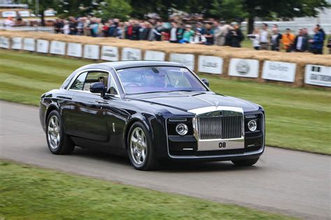 Rolls-Royce bespoke Sweptail takes to Goodwood hillclimb | Autocar