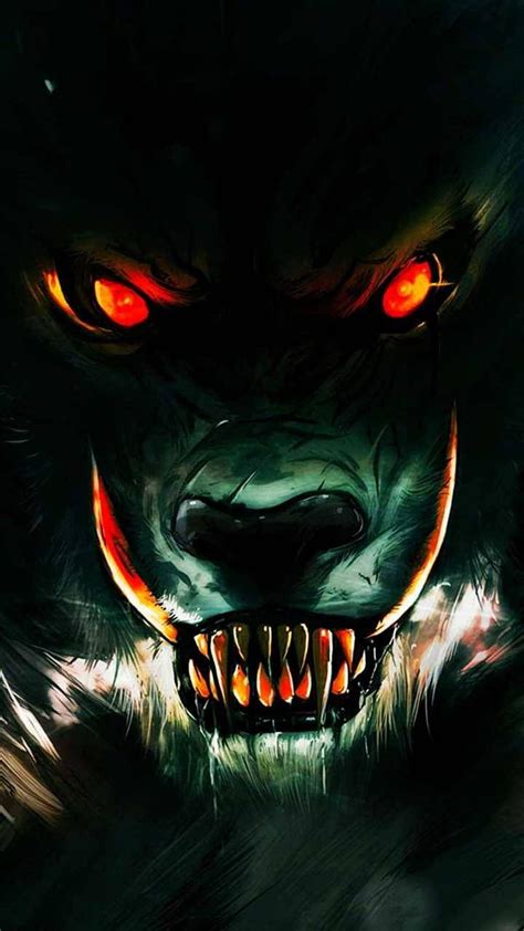 Beast, skull, wolf, HD phone wallpaper | Peakpx