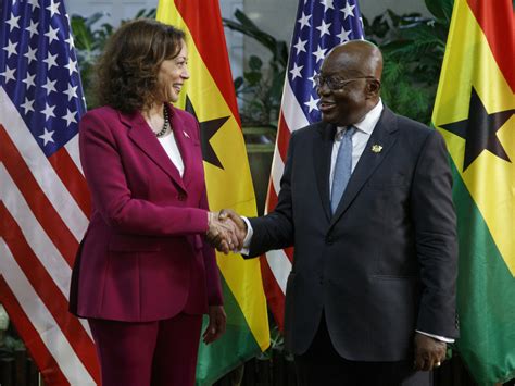 Vice President Harris pledges aid to Ghana amid security and economic ...