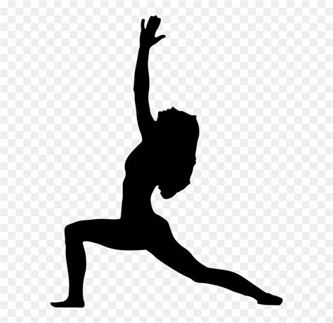 Yoga Poses Black And White, HD Png Download - vhv