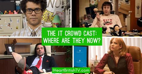 The IT Crowd Cast - Where Are They Now? - I Heart British TV