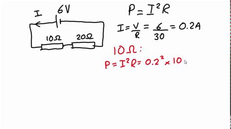 Formula for Power Dissipated in a Resistor - MakenaanceStrickland