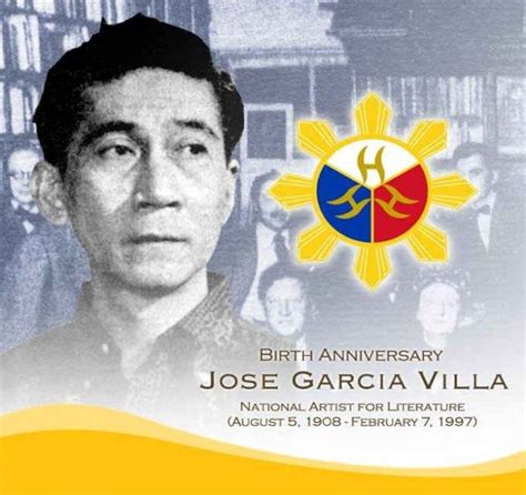 Jose Garcia Villa | Literature, Best love poems, Garcia