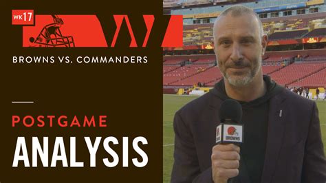 Browns vs. Commanders Postgame Analysis