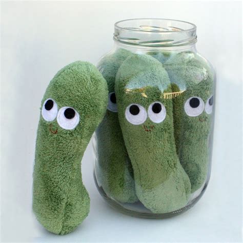 Dill Pickle Plush Food One Pickle