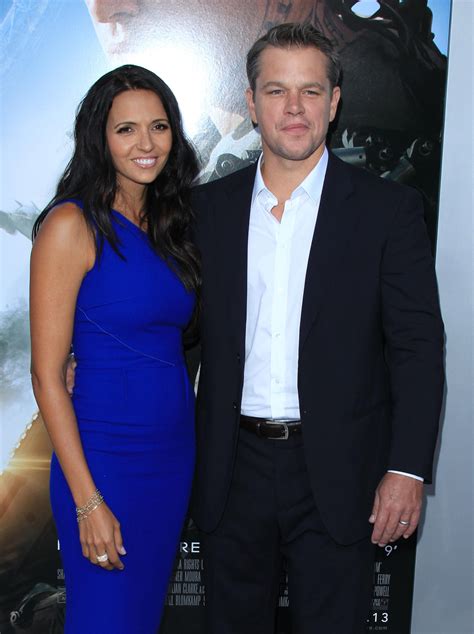 Matt Damon And Wife Luciana Celebrate Ten Years Of Marriage!