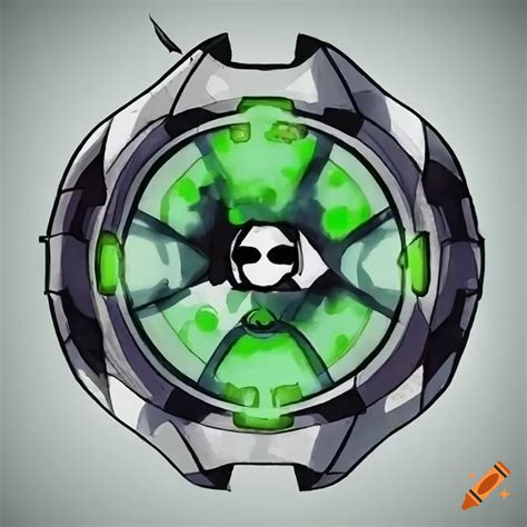 Detailed ben 10 omnitrix fan art on Craiyon