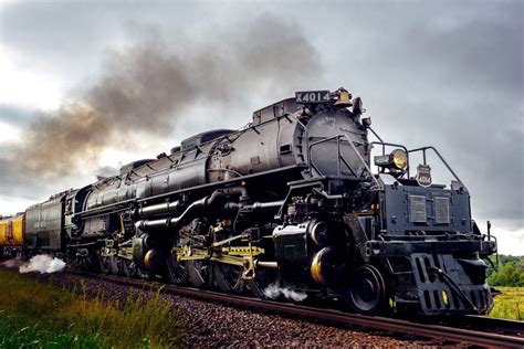 Union Pacific Big Boy 4014 Roars Across Missouri