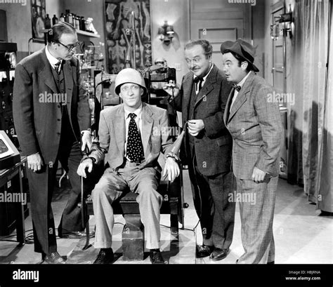 THE BOWERY BOYS MEET THE MONSTERS, John Dehner, Huntz Hall, Lloyd ...