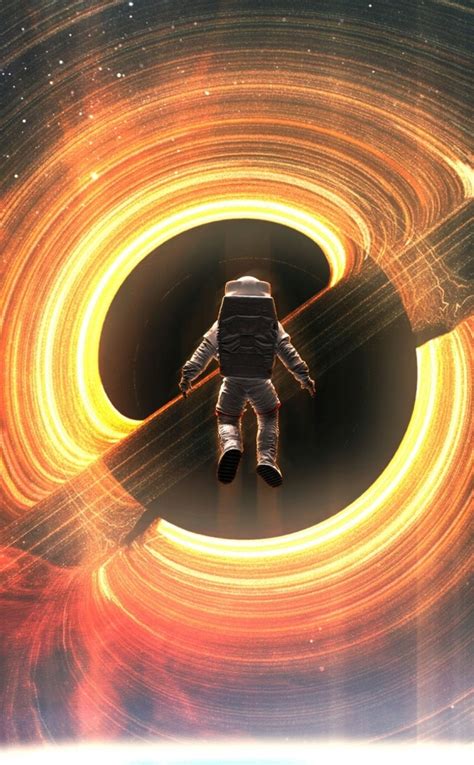 950x1534 Astronaut way to Black Hole 950x1534 Resolution Wallpaper, HD ...