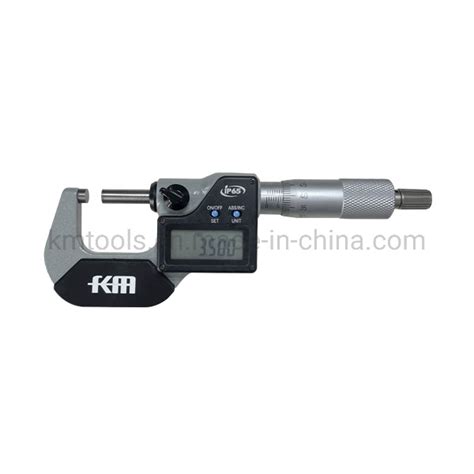 New IP65 Digital Outside Micrometer Accuracy 0-25mm Range - China ...