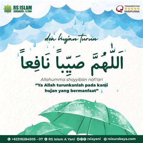 Doa Saat Turun Hujan – RS Islam Surabaya