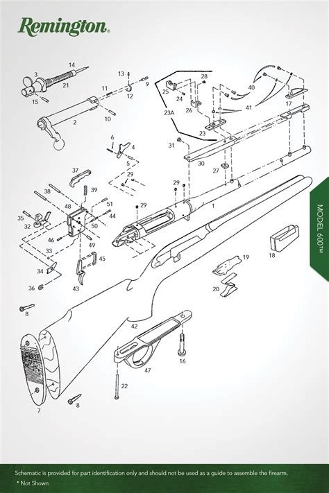 Model 600™ - Centerfire Rifles - Remington® - Replacement Parts (OEM)