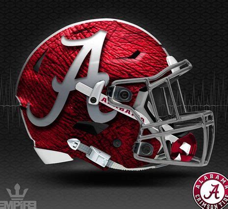 Graphic Designer Drops Alabama “Elephant Skin” Helmet Concept | Alabama ...