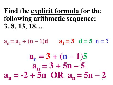 Arithmetic Sequence Formula What Is Arithmetic Sequence Formula ...