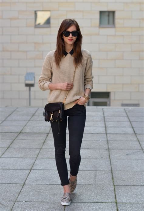 Casual-chic Outfit Ideas with Slip-on Shoes - Pretty Designs