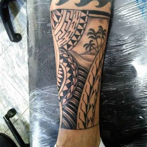 Polynesian Tattoo Designs For Legs