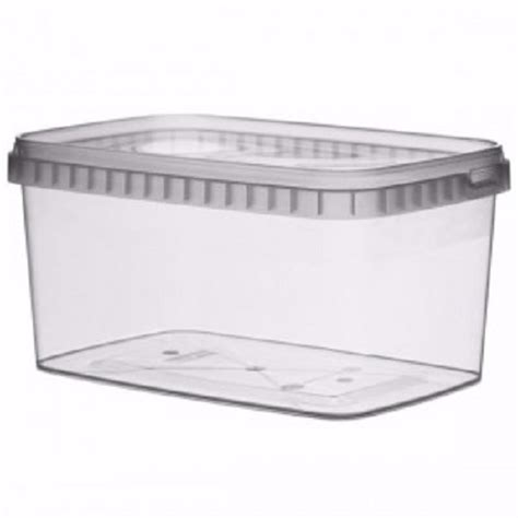 Leak And Crack Resistant Transparent Plastic Rectangular Storage Boxes ...