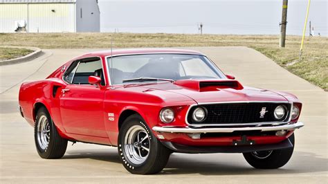 1969 Ford Mustang Boss (302 & 429) Wallpapers | MustangSpecs.com