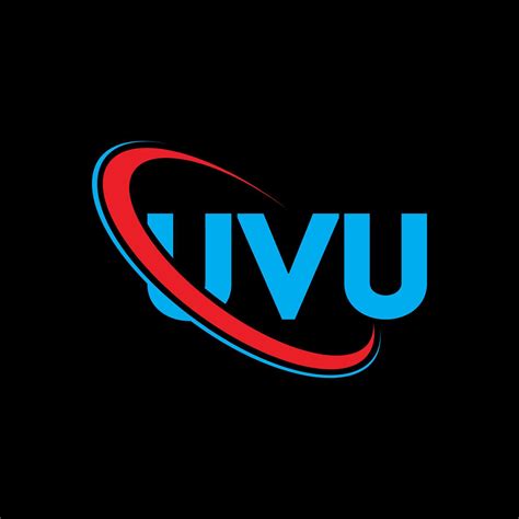 UVU logo. UVU letter. UVU letter logo design. Initials UVU logo linked ...