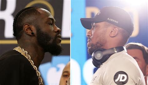 AJ Vs. Wilder Delayed Until April At The Least, Fury Rules Out AJ Fight ...