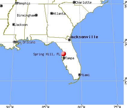 Spring Hill, Florida (FL) profile: population, maps, real estate ...