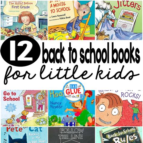 12 back to school books for little kids