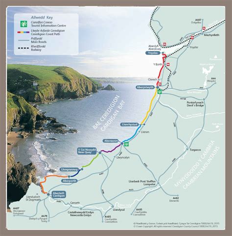 The Ceredigion Coast Path | Coast path, Pembrokeshire coast path ...