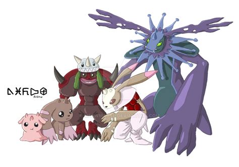 Lopmon evolution line 1 by MeoWmatsu on DeviantArt