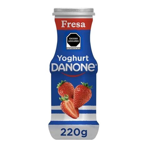 Yoghurt Danone sabor fresa 220 g | Walmart