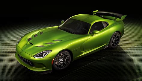 2014 SRT Viper Gets Mid-Grade GT Model, Stryker Green Color