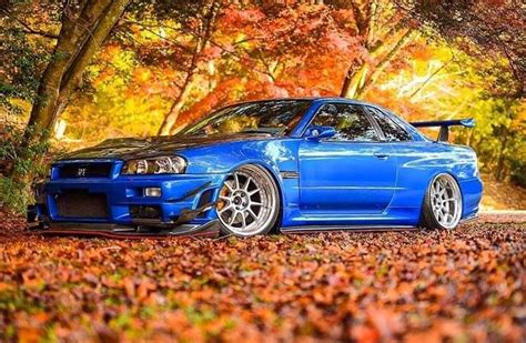 Nissan Skyline R34 GT-R JDM Legend Stanced | 日産 gtr, スカイライン r34, 車の壁紙