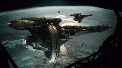 Art - Science Fiction Starship Designs 1 | Sci fi concept art ...